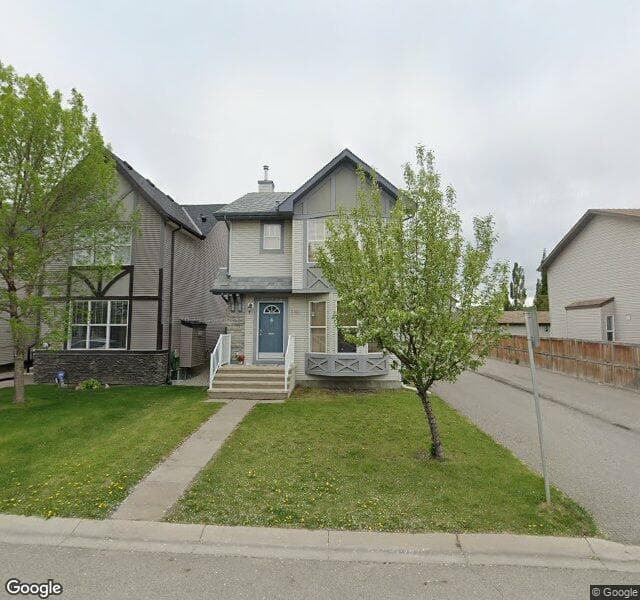 Street view of 218 Cranberry Place SE, Calgary