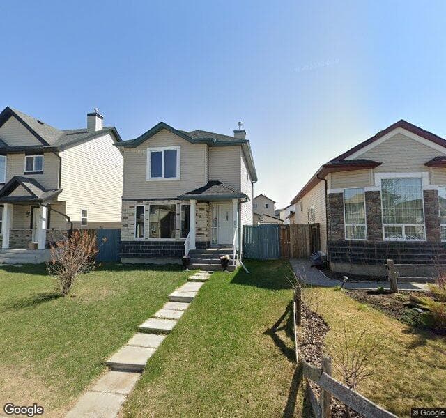 Street view of 66 Saddlemont Close NE, Calgary