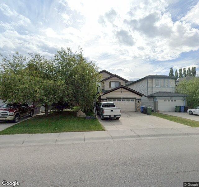 Street view of 55 Panamount Hill NW, Calgary