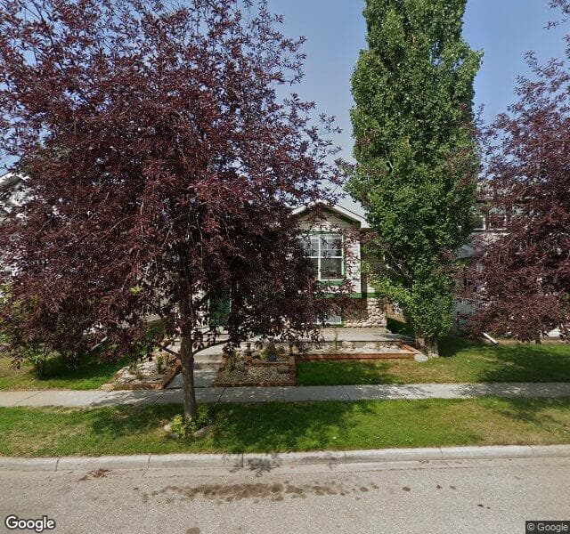 Street view of 19 Prestwick Landing SE, Calgary
