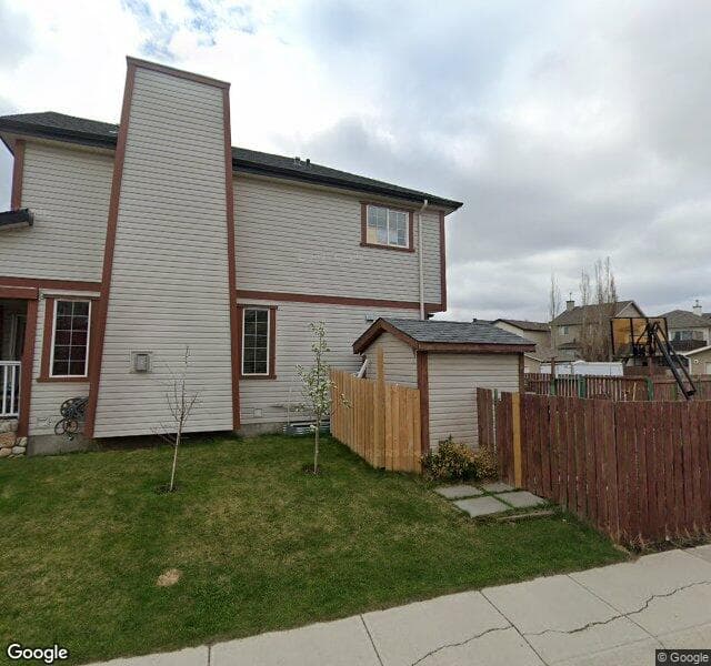 Street view of 9 Evermeadow Manor SW, Calgary