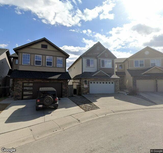 Street view of 463 Panatella Square NW, Calgary