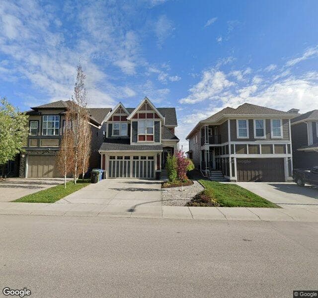 Street view of 139 Mahogany Way SE, Calgary