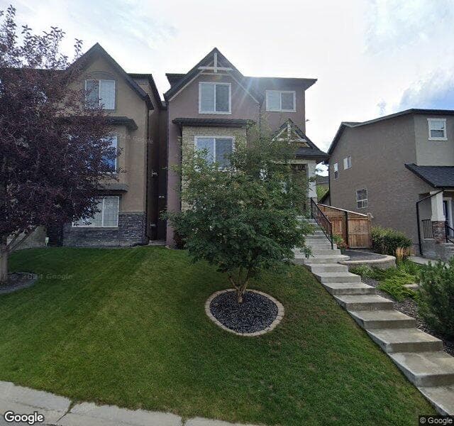 Street view of 53 Aspenshire Close SW, Calgary