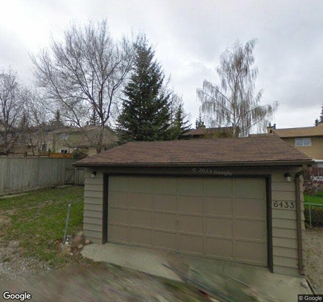 Street view of 6435 Coach Hill Road SW, Calgary