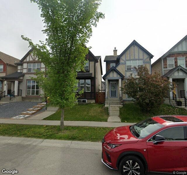 Street view of 1213 New Brighton Drive SE, Calgary