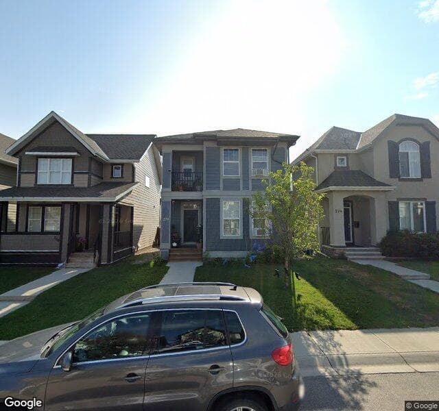 Street view of 270 Mahogany Heights SE, Calgary