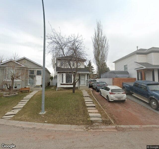 Street view of 356 River Rock Circle SE, Calgary
