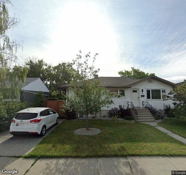 Street view of 1456 Russell Road NE, Calgary