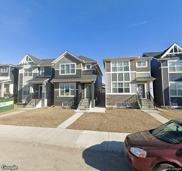 Street view of 72 Cornerstone Crescent NE, Calgary