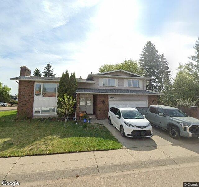 Street view of 2933 111B Street NW, Edmonton