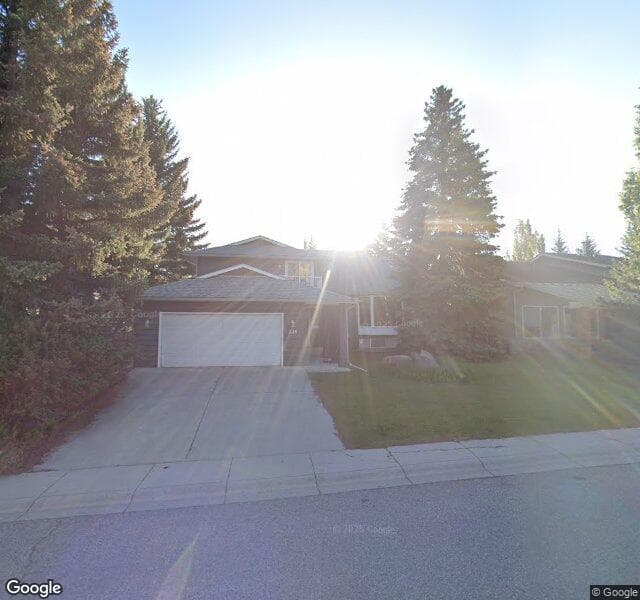 Street view of 336 Oakfern Crescent SW, Calgary