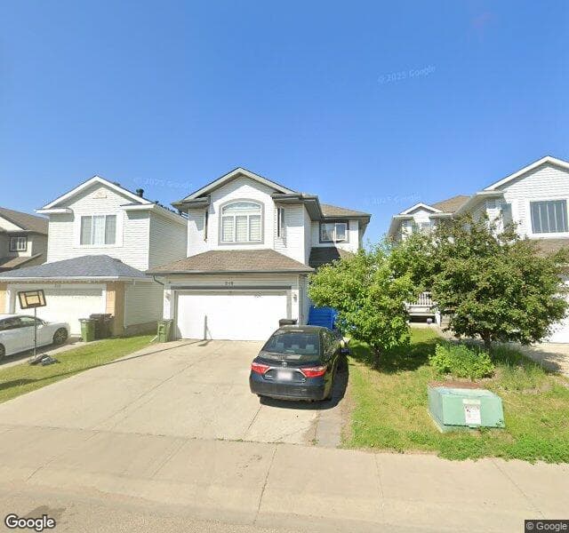Street view of 216 83 Street SW, Edmonton