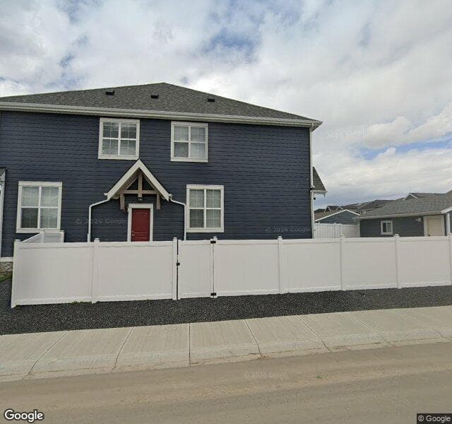 Street view of 327 Magnolia Drive SE, Calgary