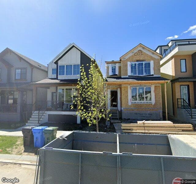 Street view of 37 Treeline Avenue SW, Calgary