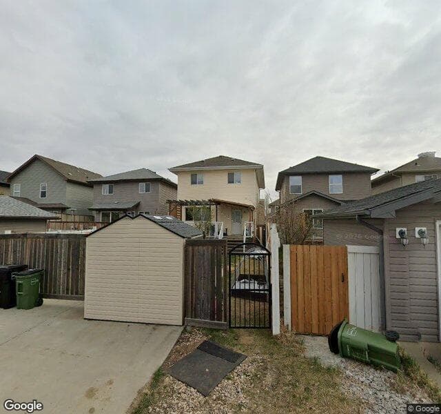 Street view of 7689 Schmid Crescent NW, Edmonton