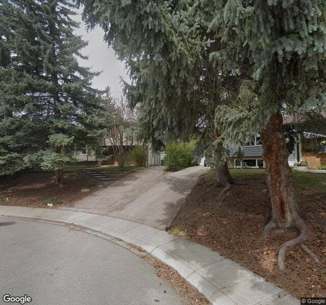 Street view of 110 Dalgleish Bay NW, Calgary