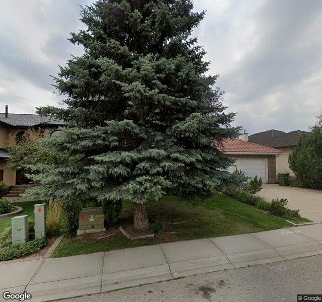 Street view of 52 Scandia Rise NW, Calgary