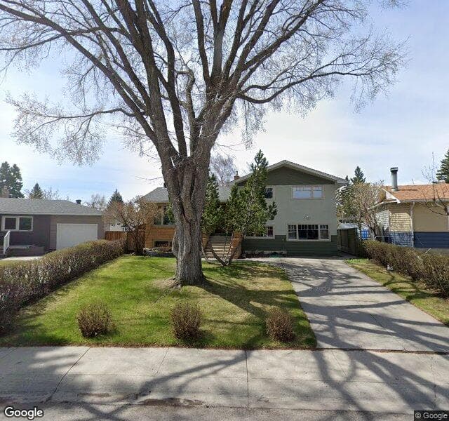 Street view of 33 Hamlet Road SW, Calgary