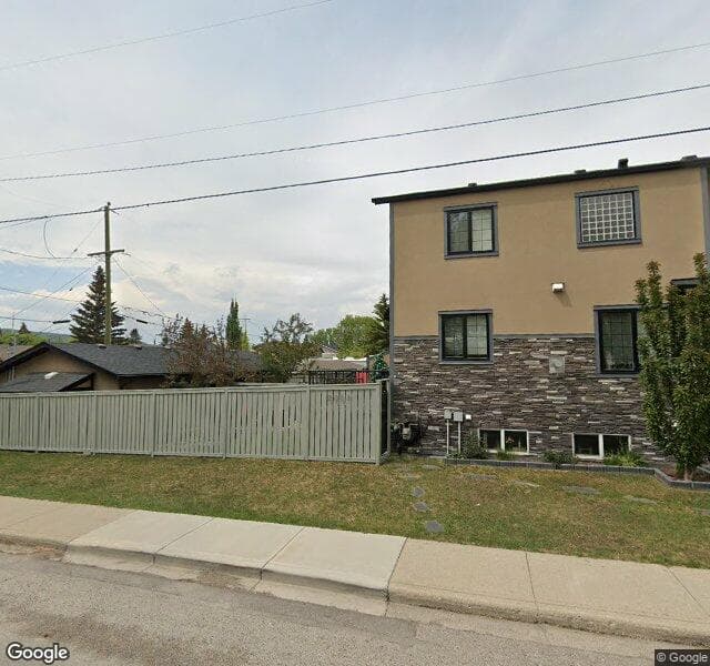 Street view of 2027 47 Street NW, Calgary