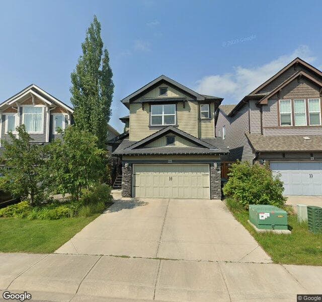 Street view of 25 Cougar Ridge Rise SW, Calgary