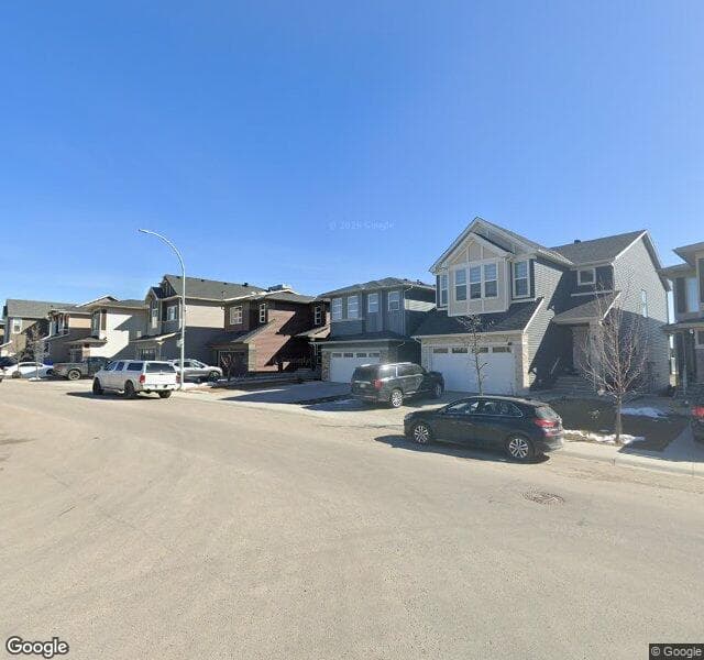 Street view of 304 Corner Meadows Manor NE, Calgary
