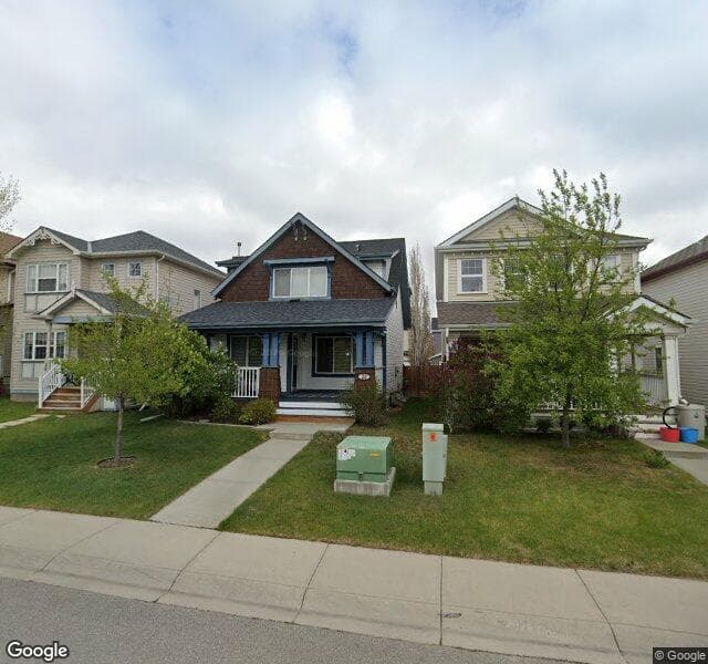 Street view of 22 Everglen Manor SW, Calgary