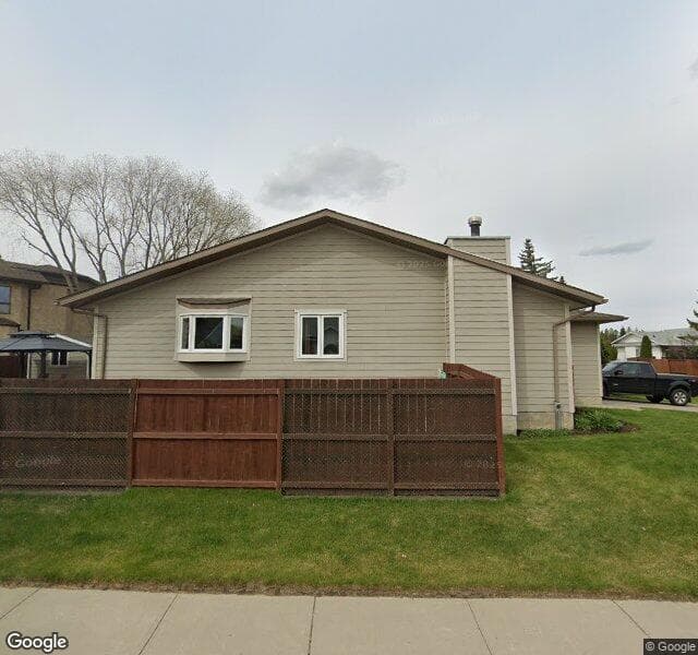 Street view of 5804 179 Street NW, Edmonton