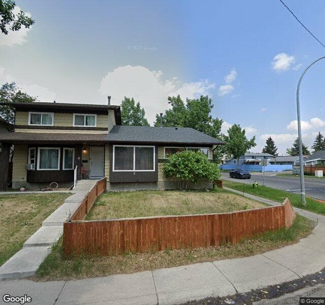 Street view of 2 Castleglen Road NE, Calgary