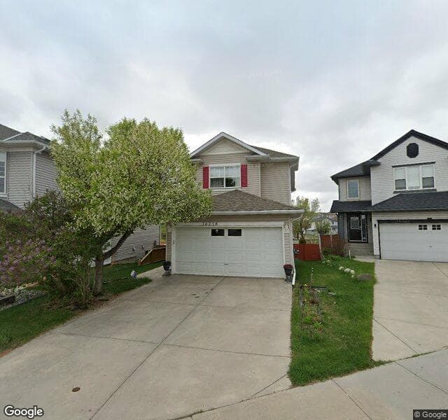 Street view of 16218 Everstone Road SW, Calgary
