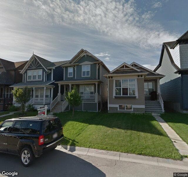 Street view of 126 Auburn Bay Crescent SE, Calgary