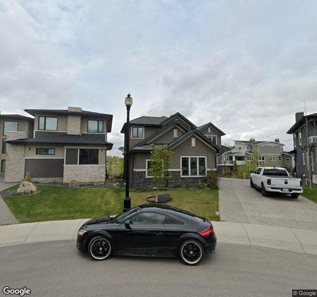 Street view of 363 Silverado Crest Landing SW, Calgary