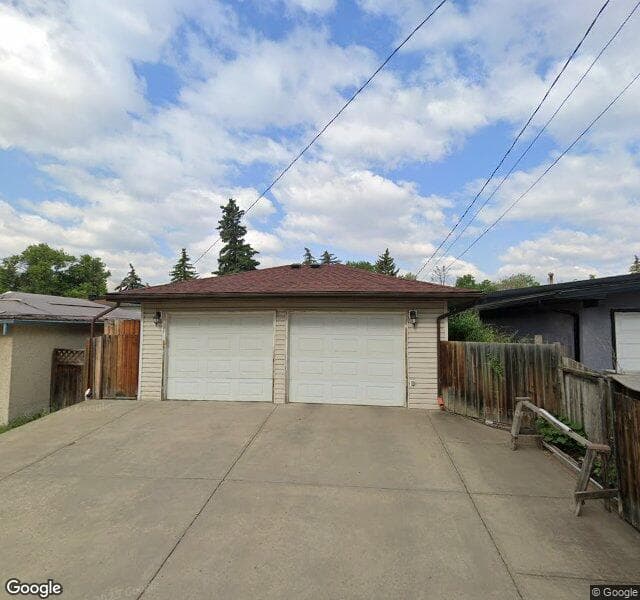 Street view of 12721 96 Street NW, Edmonton