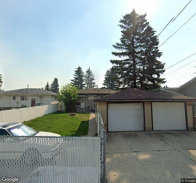 Street view of 12708 92 Street NW, Edmonton