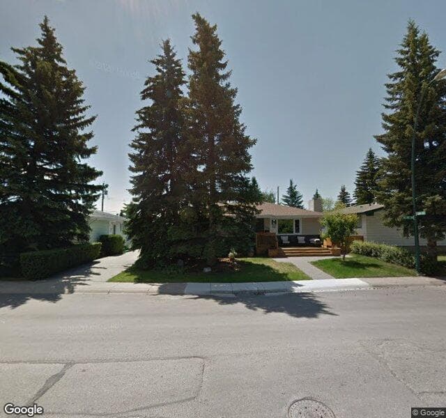 Street view of 3619 61 Avenue SW, Calgary