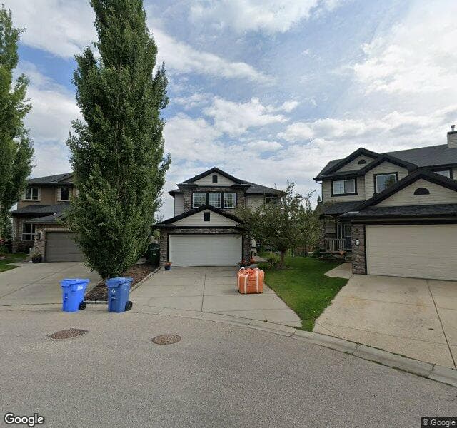 Street view of 16 Valley Crest Gardens NW, Calgary