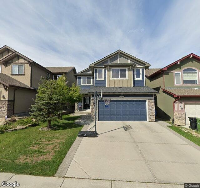 Street view of 210 Panamount Road NW, Calgary
