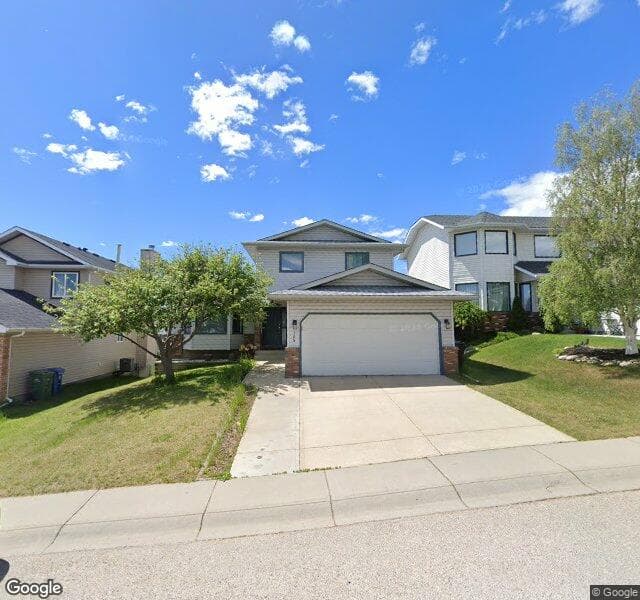 Street view of 145 Hawkdale Circle NW, Calgary