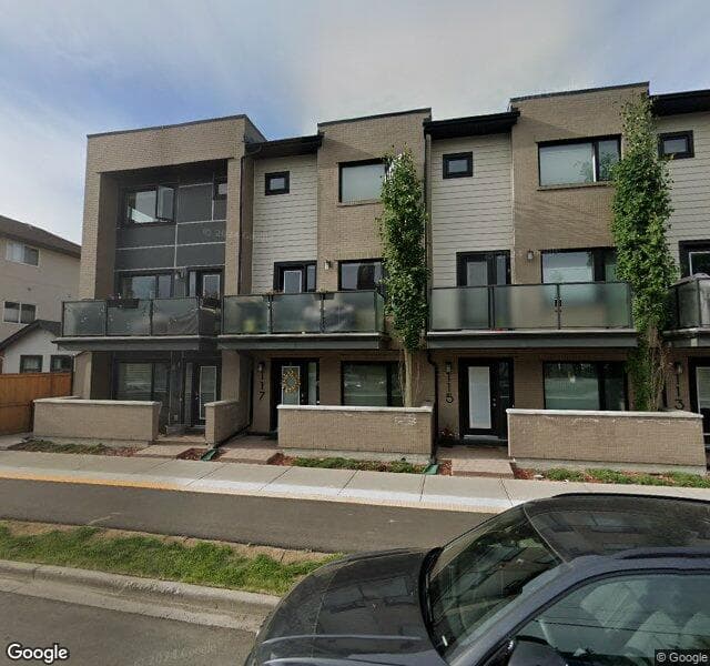 Street view of 117-28 Mcdougall Court NE, Calgary