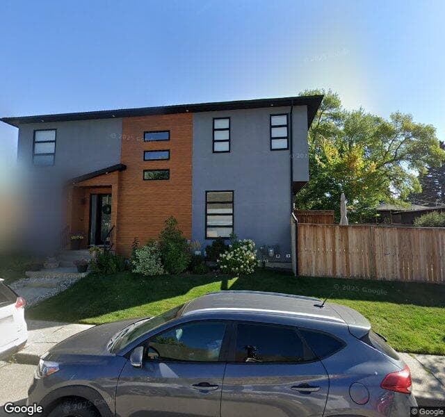 Street view of 1839 19 Avenue NW, Calgary