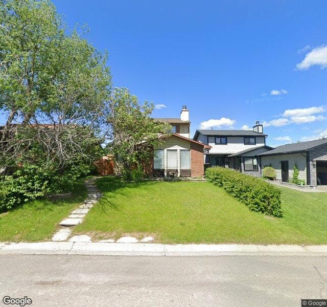 Street view of 64 Bergen Crescent NW, Calgary
