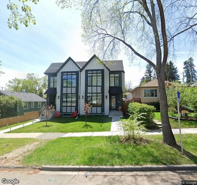 Street view of 221 27 Avenue NW, Calgary