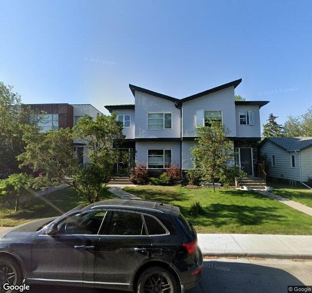Street view of 216 23 Avenue NW, Calgary