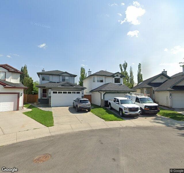 Street view of 43 Mount Apex Crescent SE, Calgary