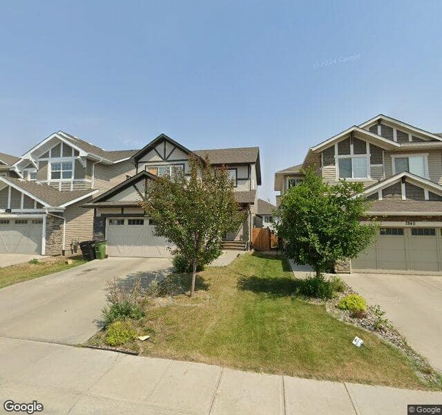 Street view of 7842 Erasmus Wynd NW, Edmonton