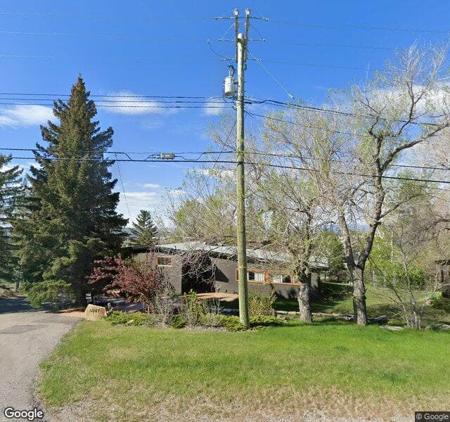 Street view of 11107 Eamon Road NW, Calgary