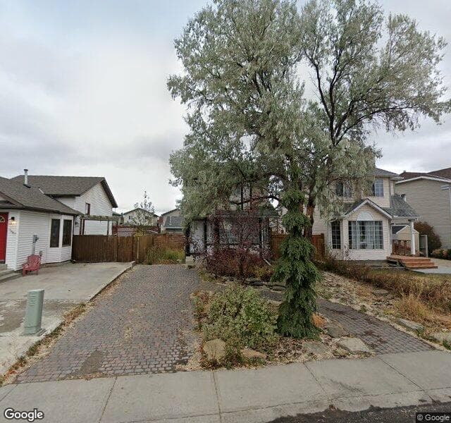 Street view of 142 Erin Road SE, Calgary