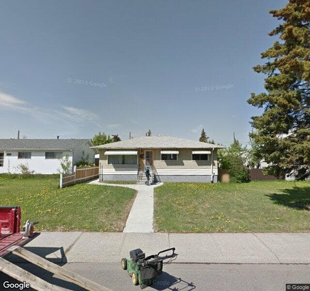 Street view of 13432 65 Street NW, Edmonton