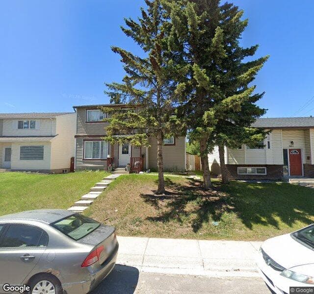 Street view of 5407 54 Street NE, Calgary