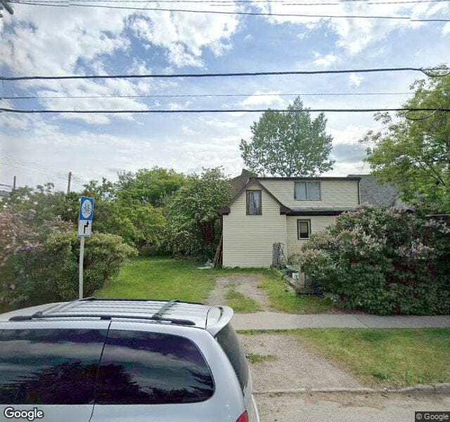 Street view of 1656 Westmount Road NW, Calgary